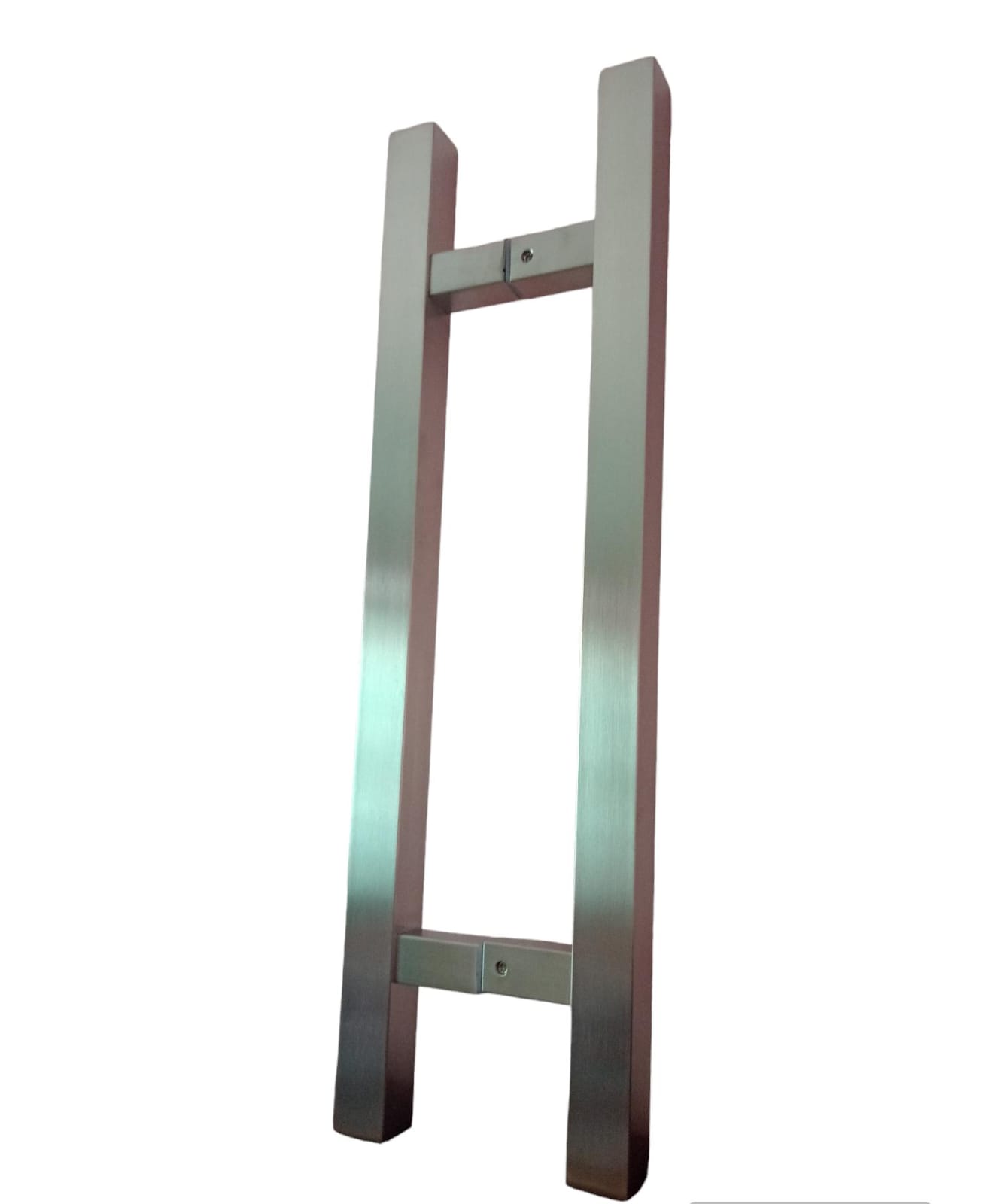Jaladera H rectangular acero